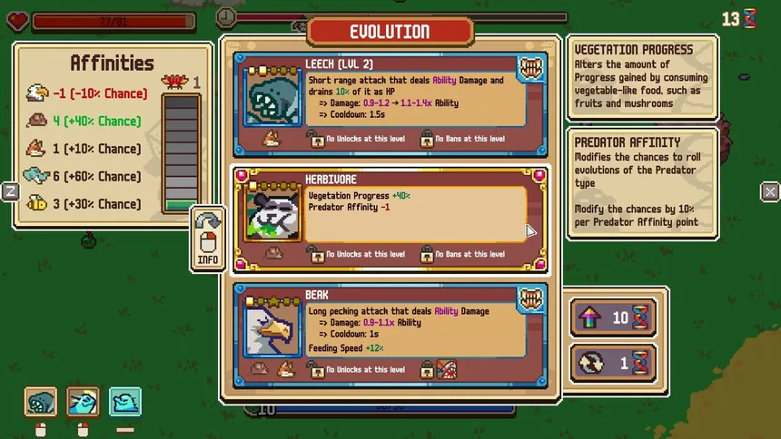Скриншот 6 к игре Everything is Crab: The Animal Evolution Roguelite