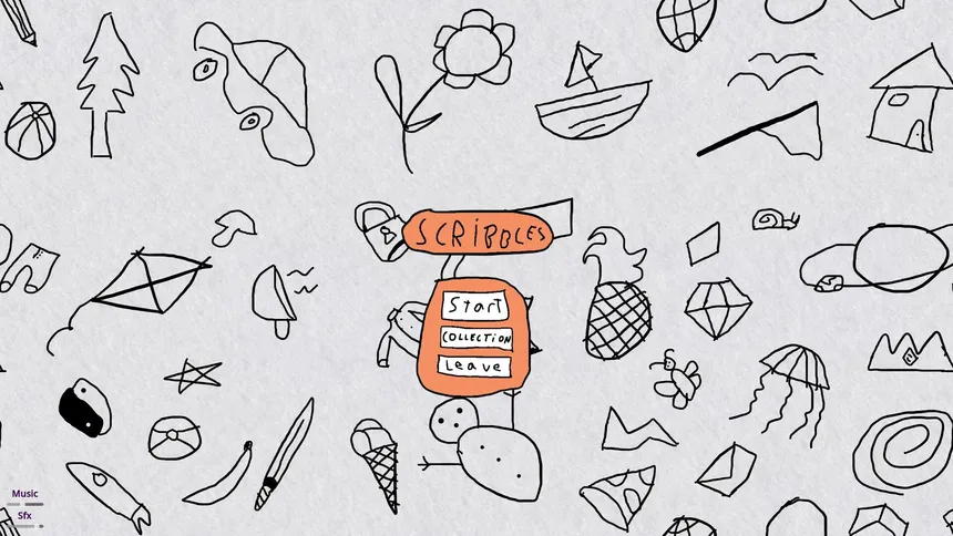 Скриншот 1 к игре Scribbles