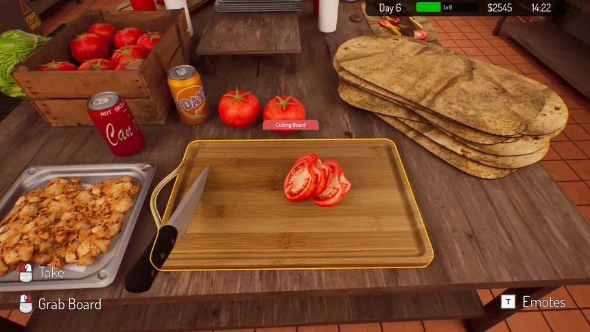 Скриншот 1 к игре Wrap House Simulator🌯