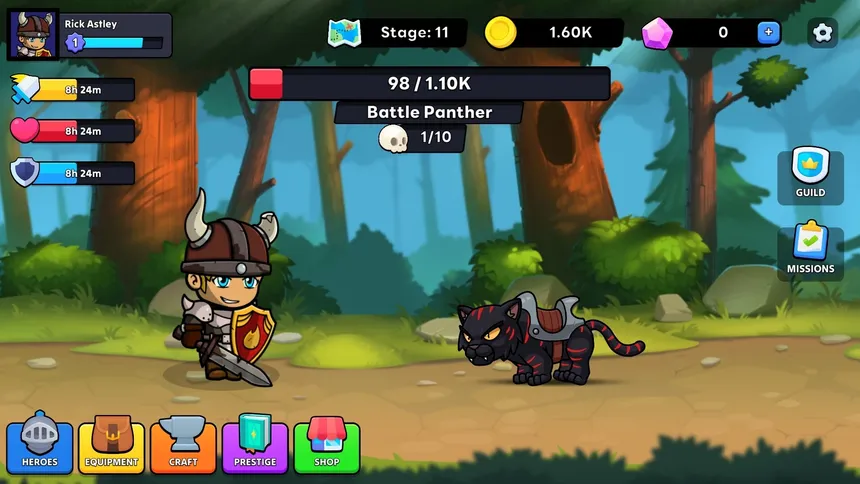 Скриншот 3 к игре Idle Adventurer