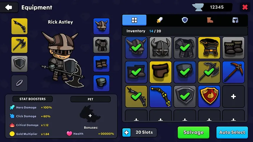 Скриншот 4 к игре Idle Adventurer
