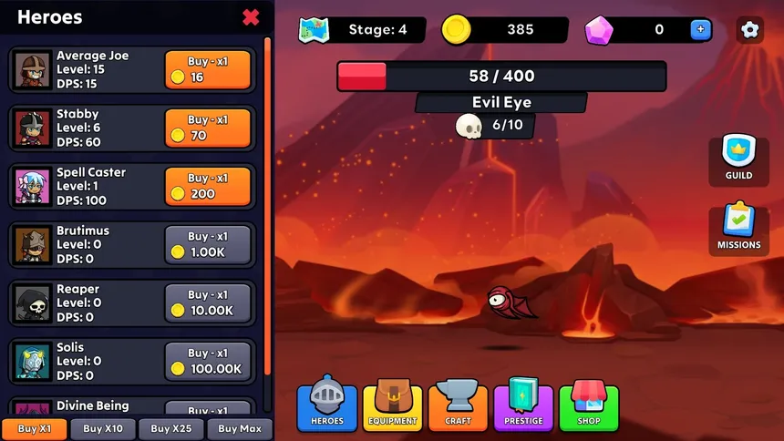 Скриншот 5 к игре Idle Adventurer