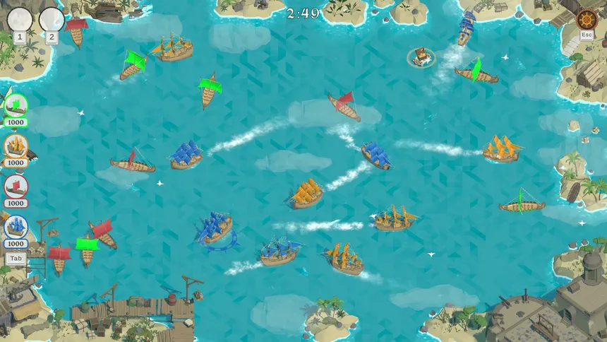 Скриншот 1 к игре Sneaky Pirates