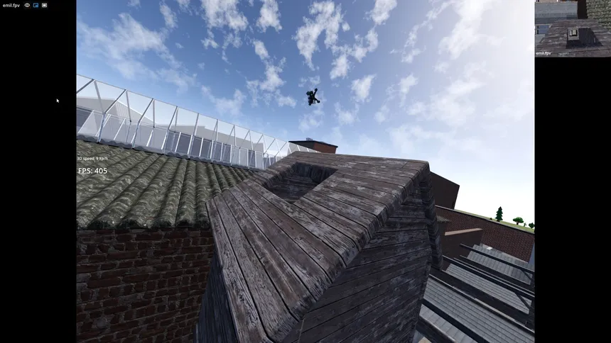 Скриншот 2 к игре The Zone - FPV Drone Simulator