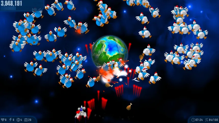 Скриншот 2 к игре Chicken Invaders 1