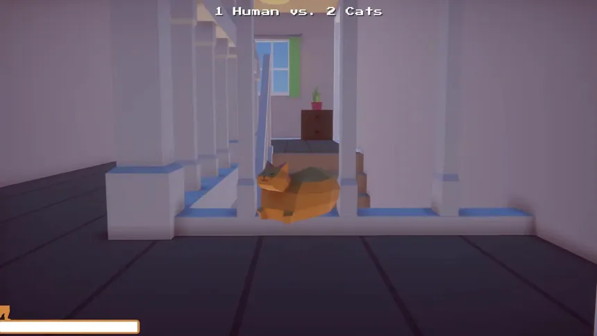 Скриншот 1 к игре Man vs. Cats