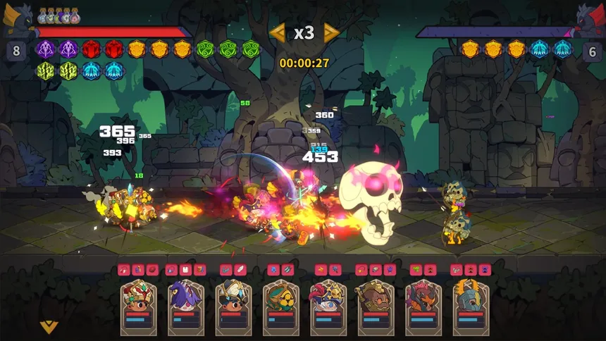 Скриншот 4 к игре 魔法书自走棋：契约 Magicbook Autobattler:contract