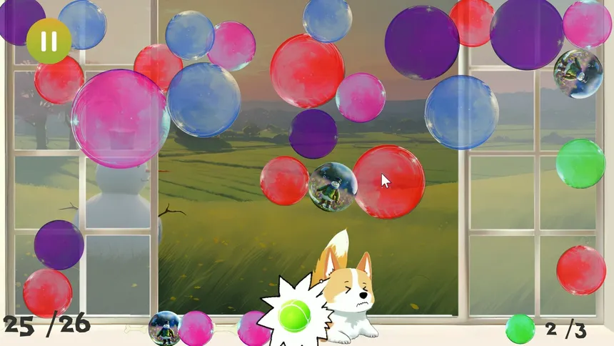 Скриншот 1 к игре Bubbles in the Air