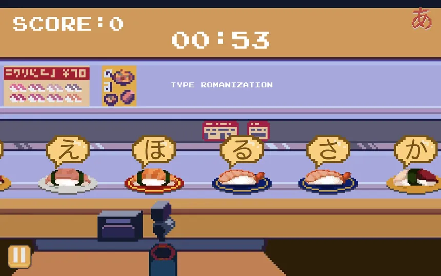Скриншот 3 к игре Learn Japanese Kana & Vocab with Sushi