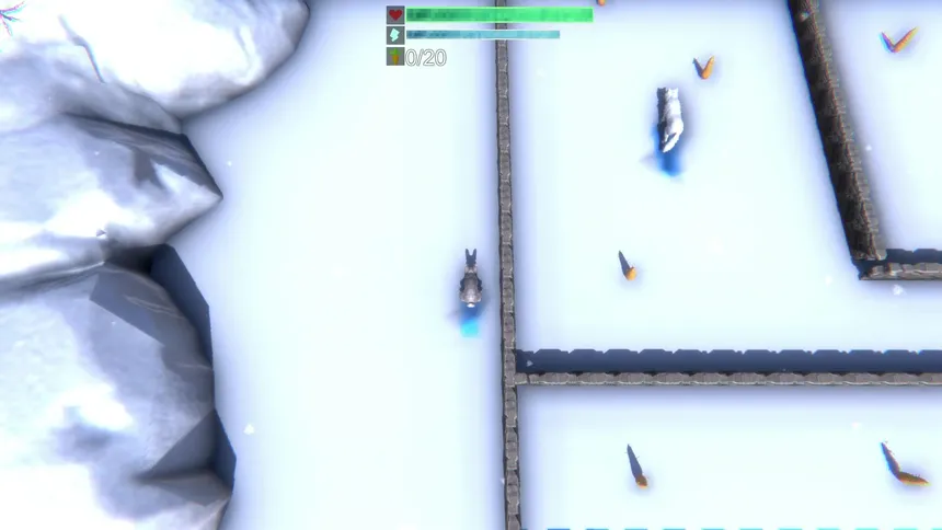Скриншот 1 к игре Snowy Trail