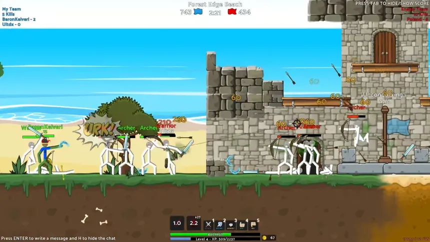 Скриншот 1 к игре Stickforge