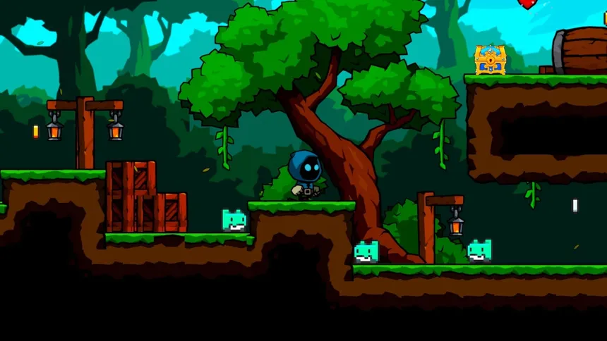 Скриншот 1 к игре Retro Adventurer