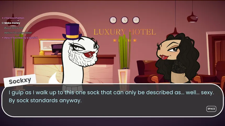 Скриншот 4 к игре Sock Dating Simulator