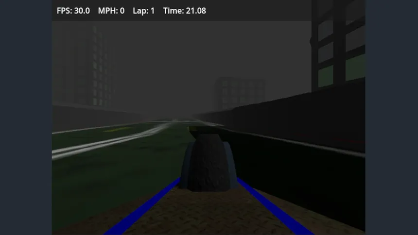 Скриншот 3 к игре Atomic Cyclecar Racing 2