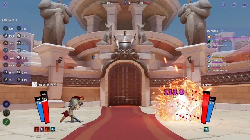 Скриншот 1 к игре Rng Arena: Fate Fight