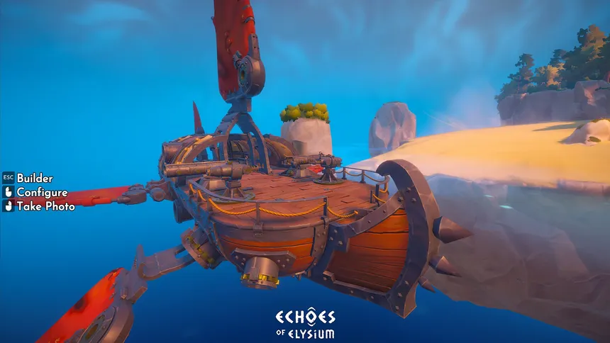 Скриншот 4 к игре Echoes of Elysium: Airship Builder