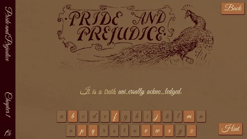 Скриншот 1 к игре Jane Austen Simulator: Pride and Prejudice