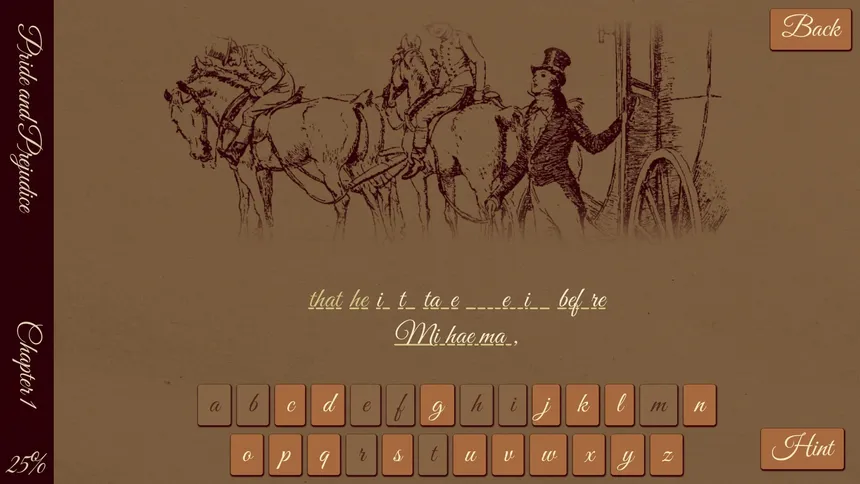 Скриншот 3 к игре Jane Austen Simulator: Pride and Prejudice