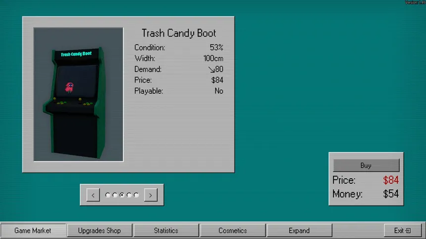 Скриншот 2 к игре Arcade Shop Simulator