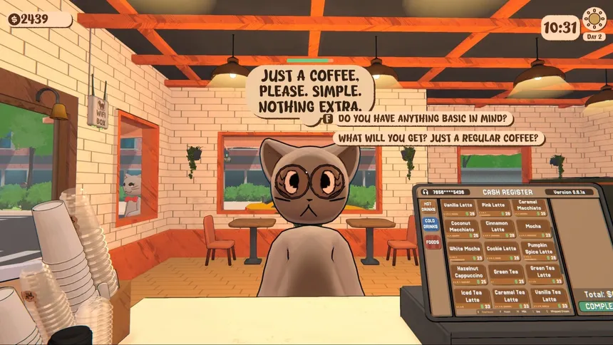 Скриншот 1 к игре Coffie Simulator