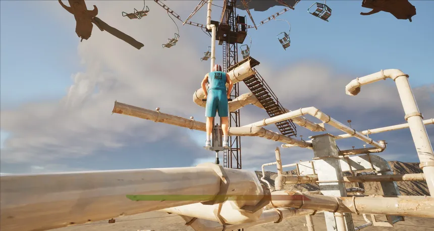 Скриншот 3 к игре Only Up ！！！The King of Spring Stilts