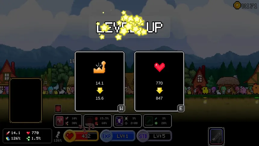 Скриншот 3 к игре Hero Hellspawn - Roguelite English Learning Game