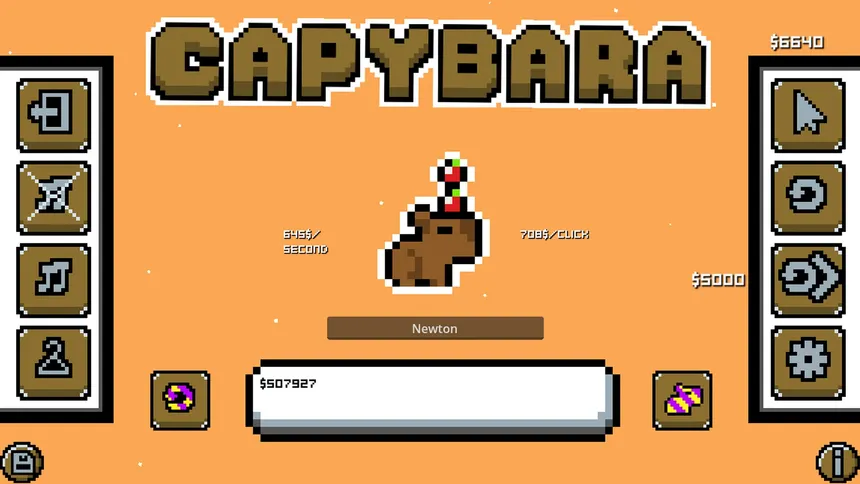 Скриншот 5 к игре Capybara Achievement Clicker
