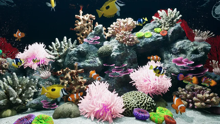 Скриншот 3 к игре Sea Aquarium Screensaver