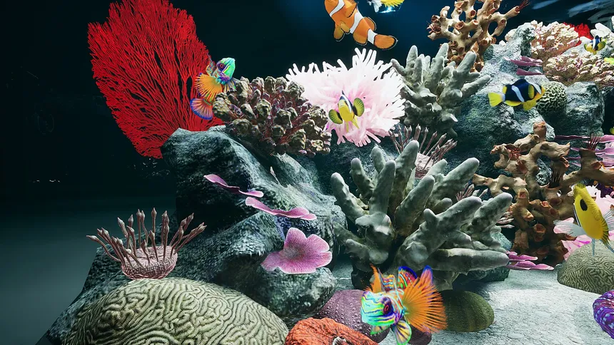 Скриншот 6 к игре Sea Aquarium Screensaver