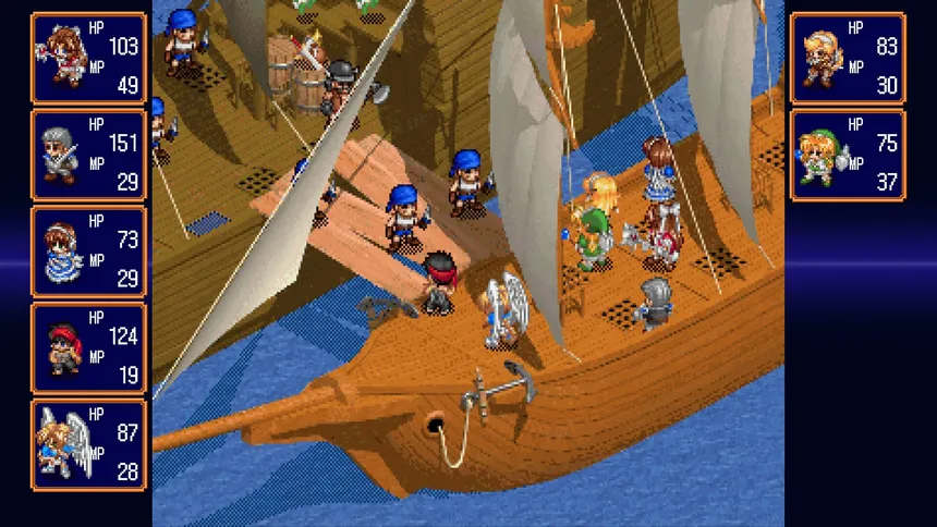 Скриншот 7 к игре FARLAND SAGA II Saturn Tribute