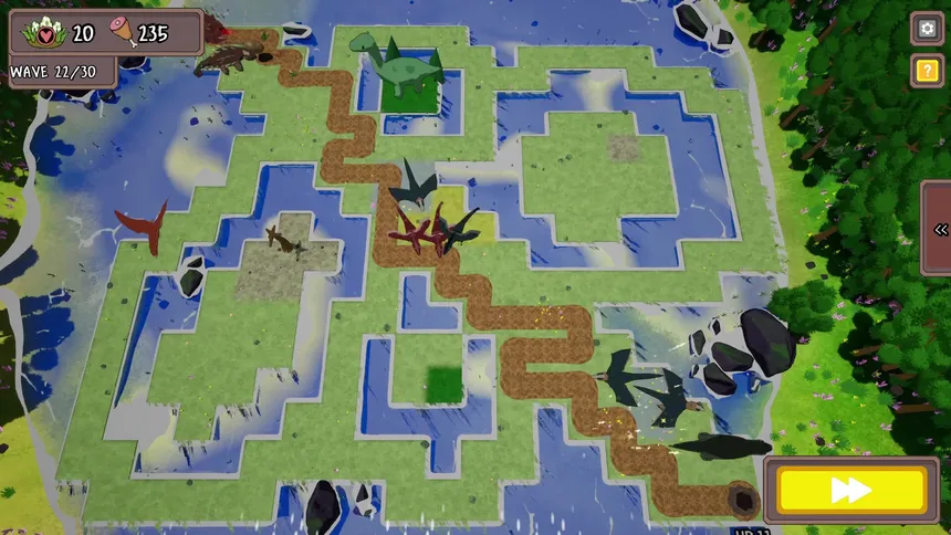 Скриншот 4 к игре Dinos TD