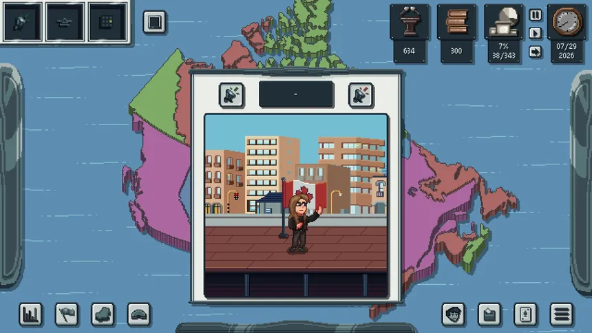 Скриншот 2 к игре Vox Populi: Canada 2025