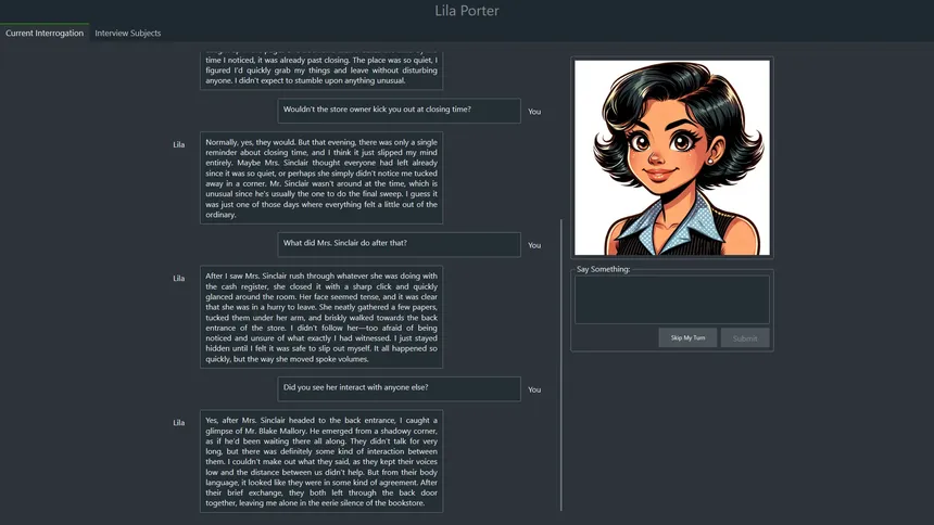 Скриншот 6 к игре AI Interrogation Simulator