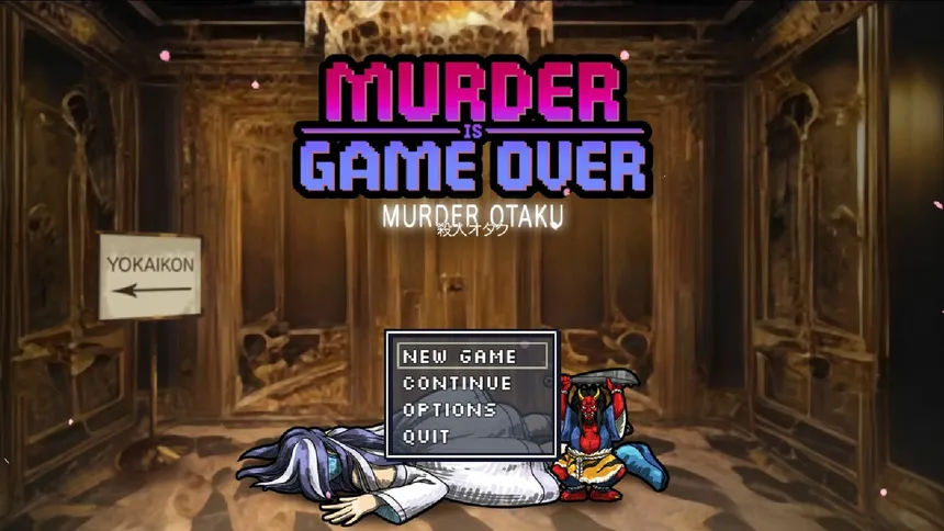 Скриншот 1 к игре Murder Is Game Over: Murder Otaku