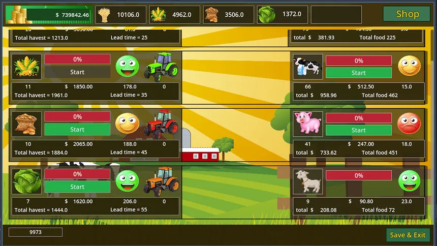 Скриншот 4 к игре Idle Farm tycoon