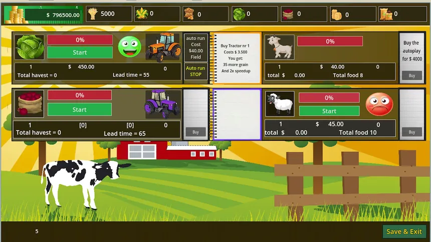 Скриншот 7 к игре Idle Farm tycoon