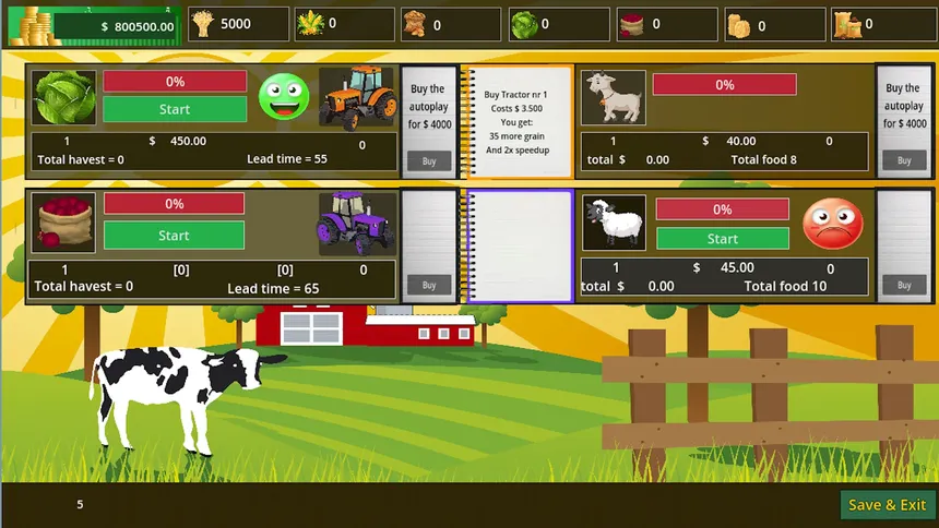 Скриншот 8 к игре Idle Farm tycoon