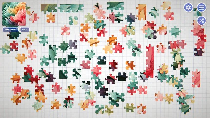 Скриншот 4 к игре Art-Therapy: Jigsaw