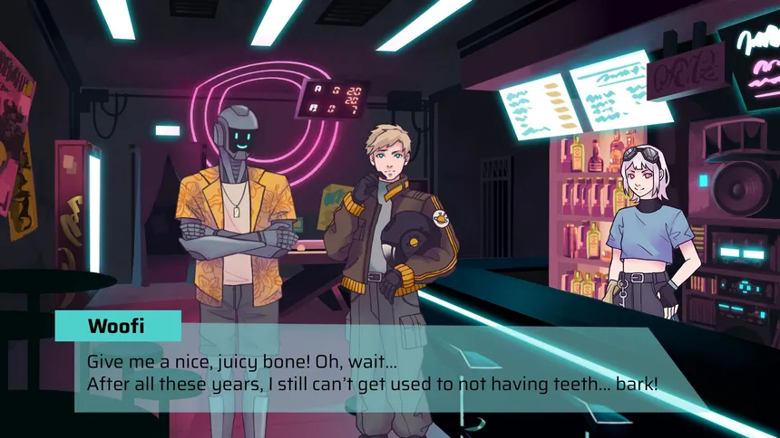 Скриншот 1 к игре Nolean: The Space Bartender