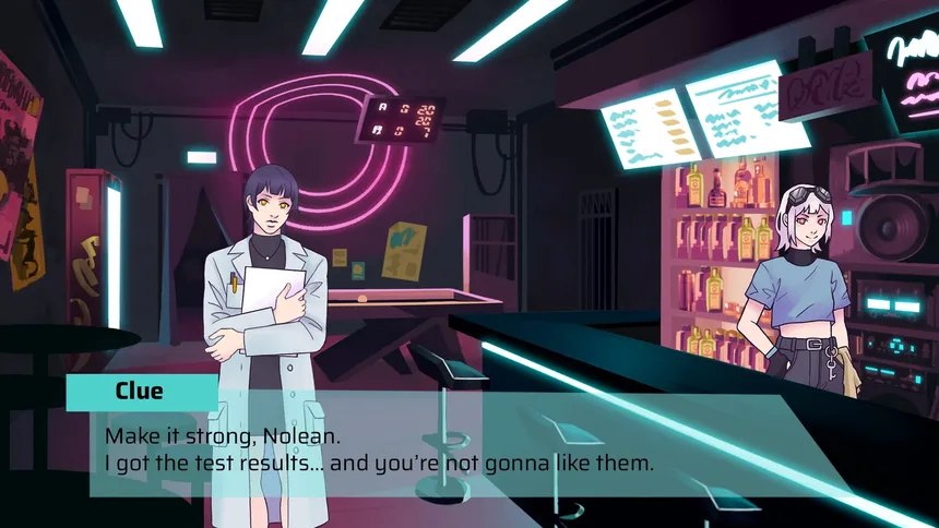 Скриншот 3 к игре Nolean: The Space Bartender