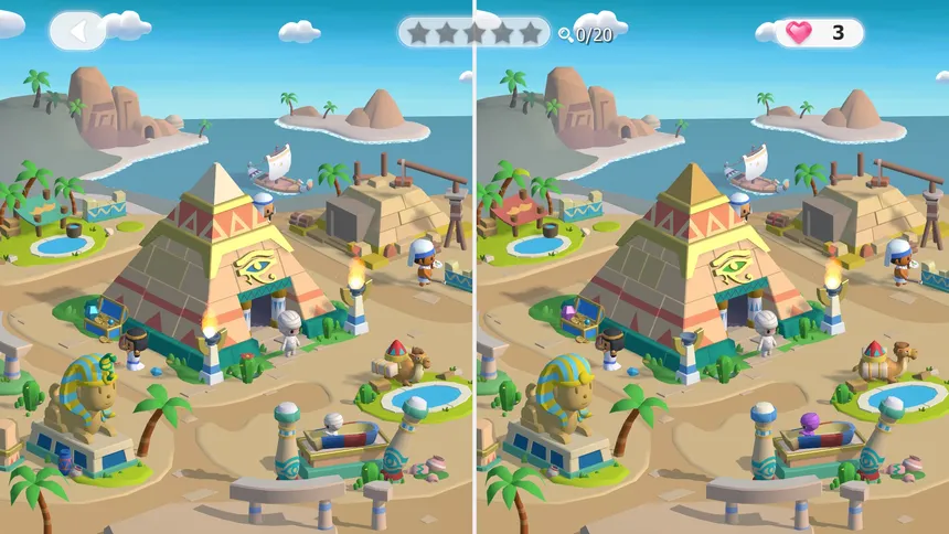 Скриншот 2 к игре 奇迹之旅-3D找不同
