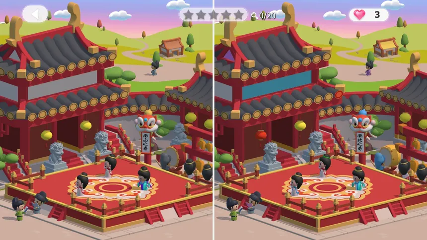 Скриншот 4 к игре 奇迹之旅-3D找不同