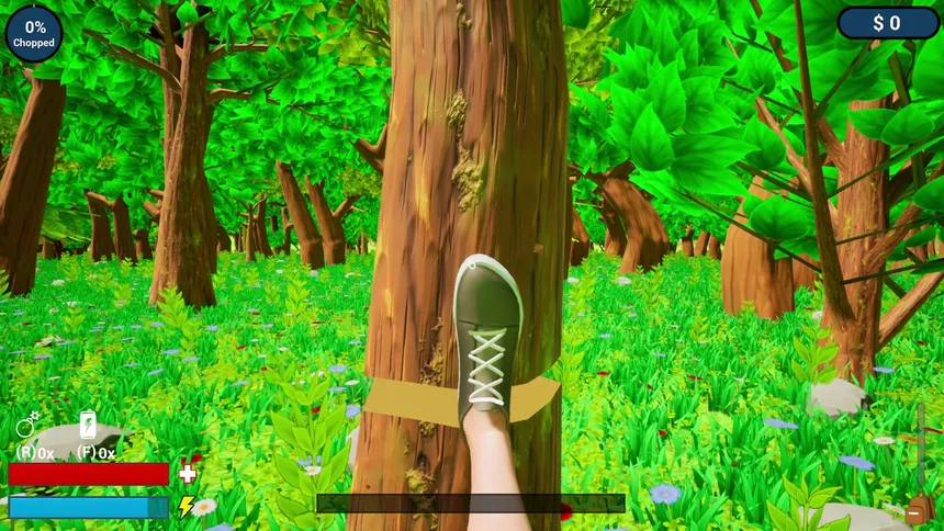 Скриншот 4 к игре A Game About Cutting A Tree