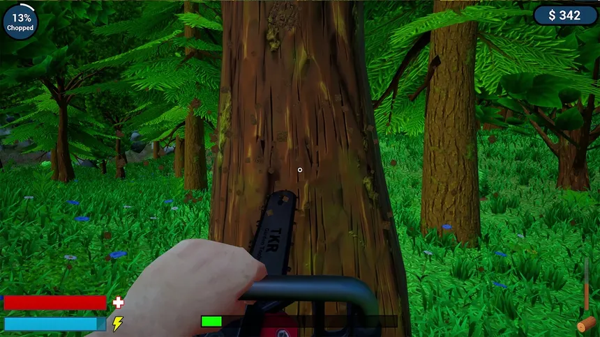 Скриншот 8 к игре A Game About Cutting A Tree
