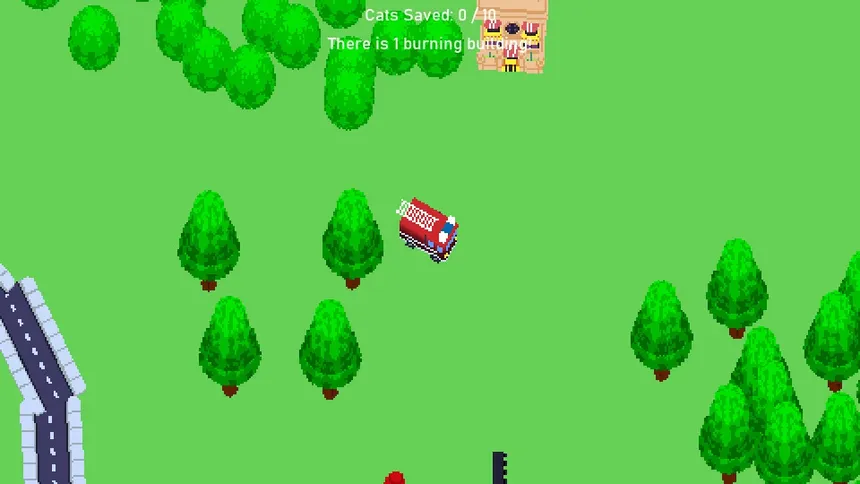 Скриншот 1 к игре FireTruck Rescue
