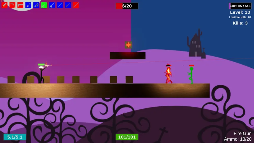 Скриншот 1 к игре Stick Figure Combat