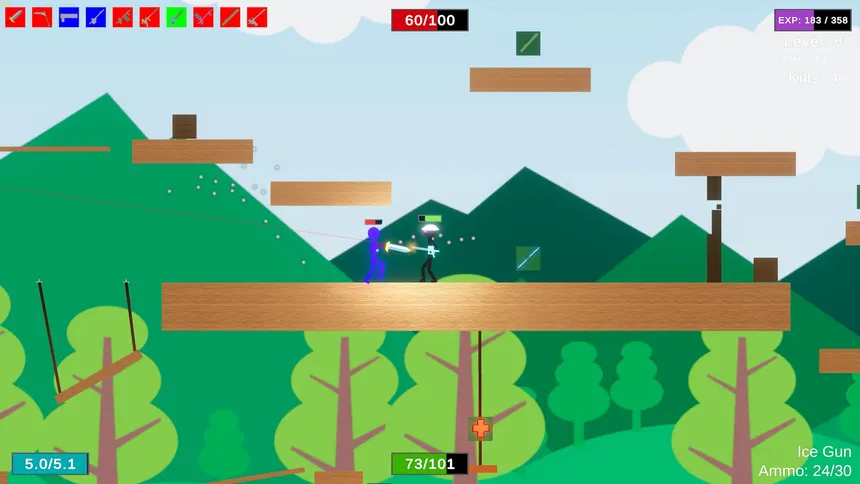 Скриншот 4 к игре Stick Figure Combat