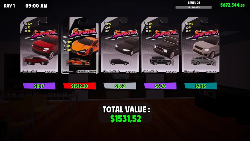 Скриншот 1 к игре Supercar Collection Simulator: Prologue