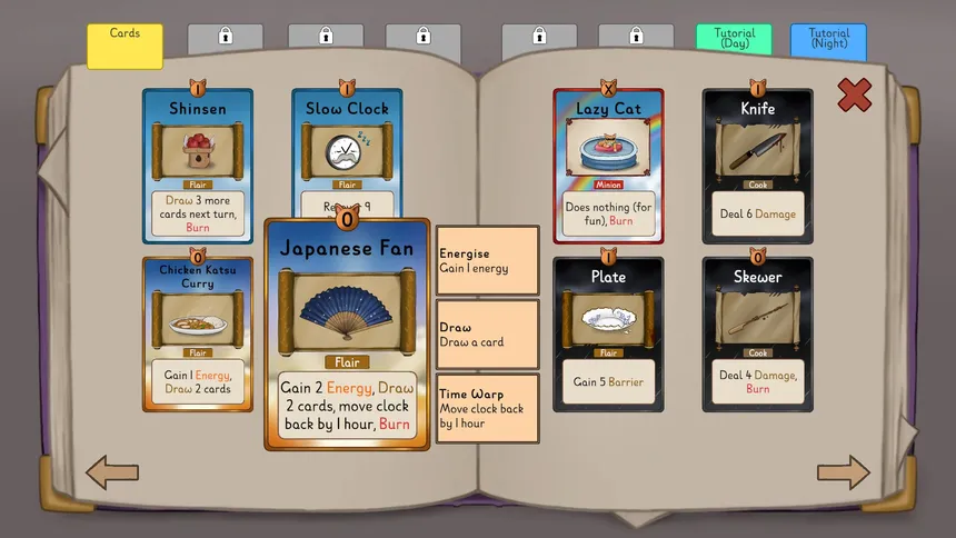 Скриншот 8 к игре A Recipe for Survival - Cat Cooking Roguelike Deckbuilder