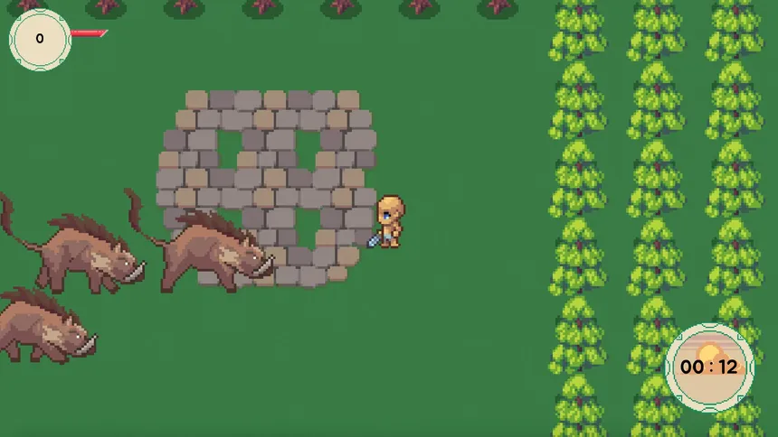 Скриншот 3 к игре Wild boar survival